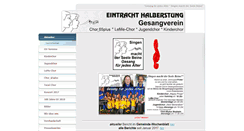 Desktop Screenshot of gv-halberstung.de