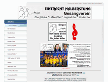 Tablet Screenshot of gv-halberstung.de